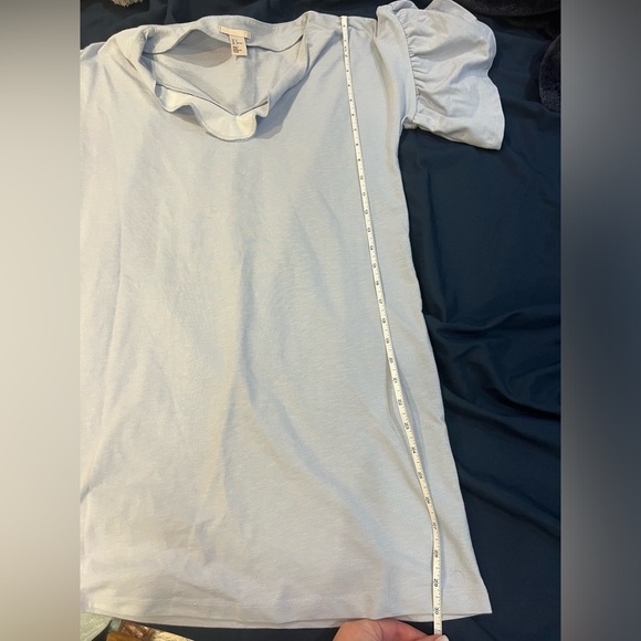 H&M Baby Blue Dress Size 2 - Picture 3 of 6